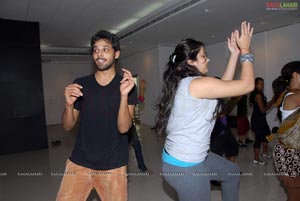 Namitha Rehearsing for Santosham Film Awards