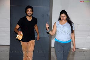 Namitha Rehearsing for Santosham Film Awards