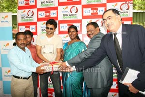 'Ramky Big Green Ganesha' Paper Collection Drive Flags Off