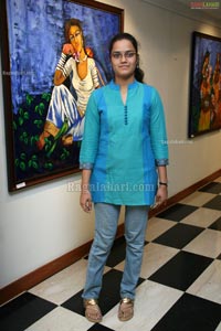 Dr. Snehalata Prasad Art Exhibition at Muse Art Gallery