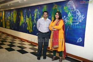 Dr. Snehalata Prasad Art Exhibition at Muse Art Gallery