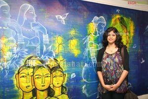 Dr. Snehalata Prasad Art Exhibition at Muse Art Gallery