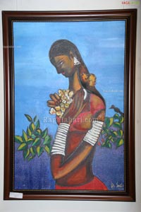 Dr. Snehalata Prasad Art Exhibition at Muse Art Gallery