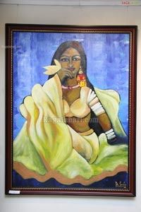 Dr. Snehalata Prasad Art Exhibition at Muse Art Gallery