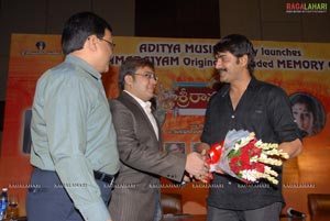 Sri Ramarajyam Preloaded Audio Memory Card Launch