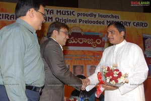 Sri Ramarajyam Preloaded Audio Memory Card Launch