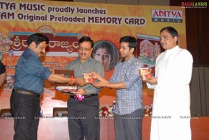 Sri Ramarajyam Preloaded Audio Memory Card Launch