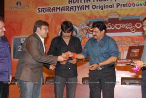 Sri Ramarajyam Preloaded Audio Memory Card Launch