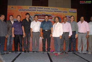 Sri Ramarajyam Preloaded Audio Memory Card Launch