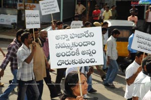 Tollywood Film Industry Support For Anna Hazare