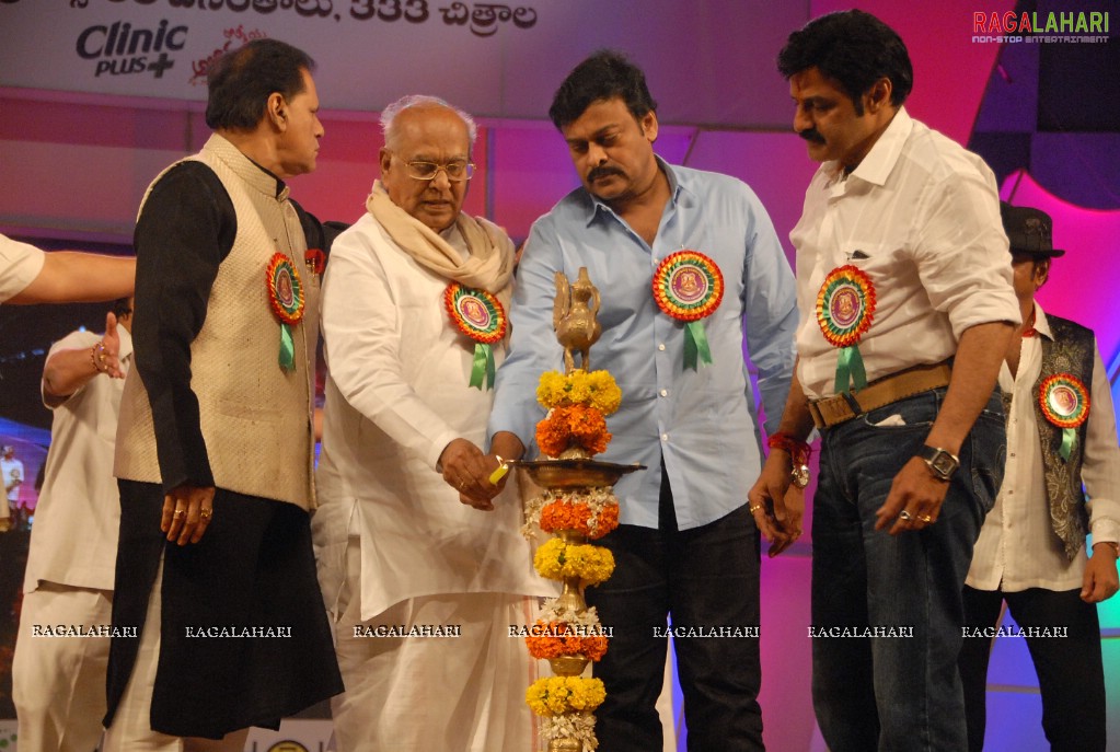 TSR Lalitha Kala Parishath Felicitates Paruchuri Brothers