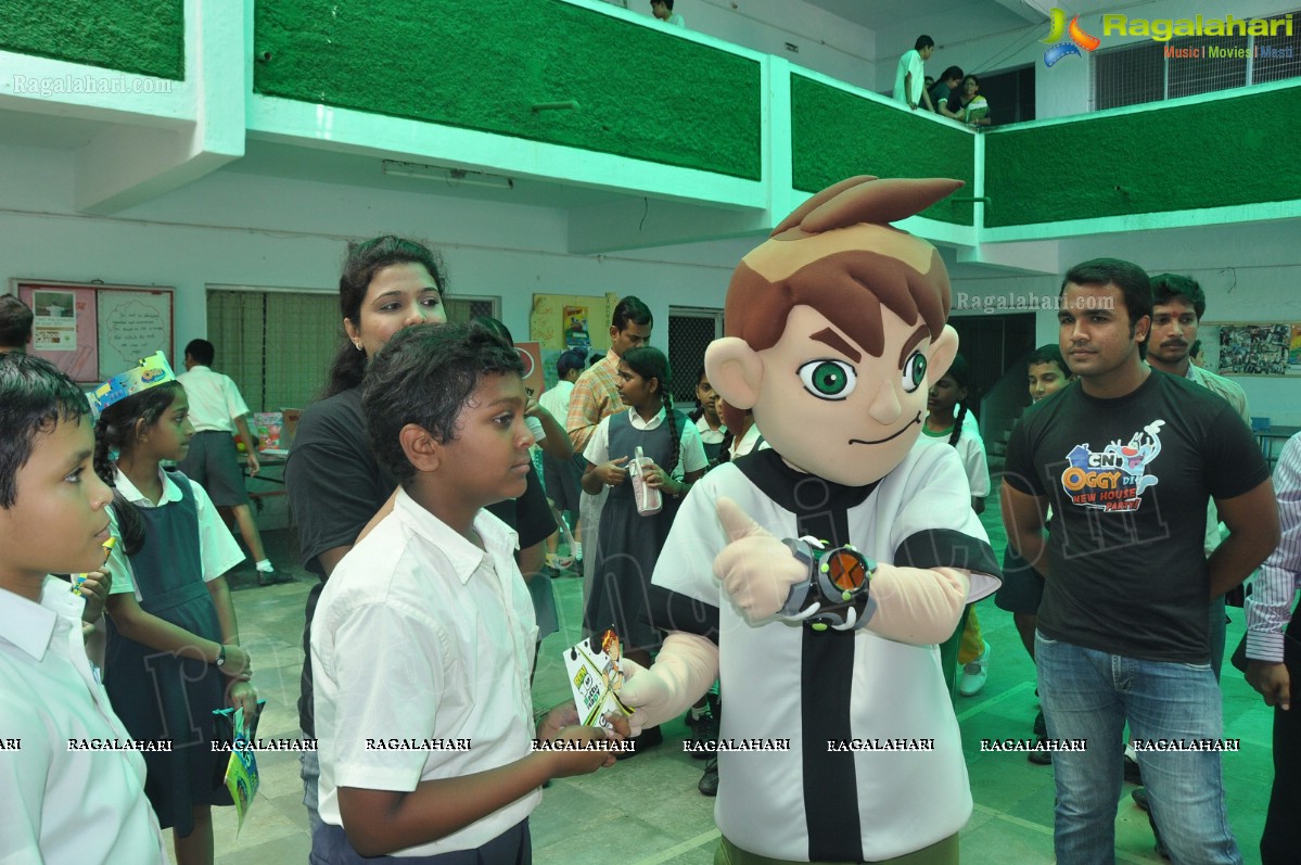 Ben 10 and Gitanjali School Party