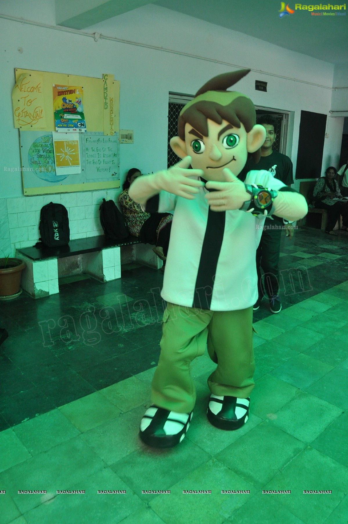 Ben 10 and Gitanjali School Party