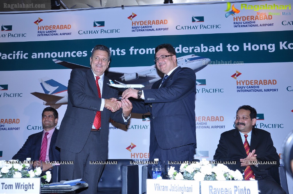 Cathay Pacific launches direct flight between Hyderabad and Hong Kong