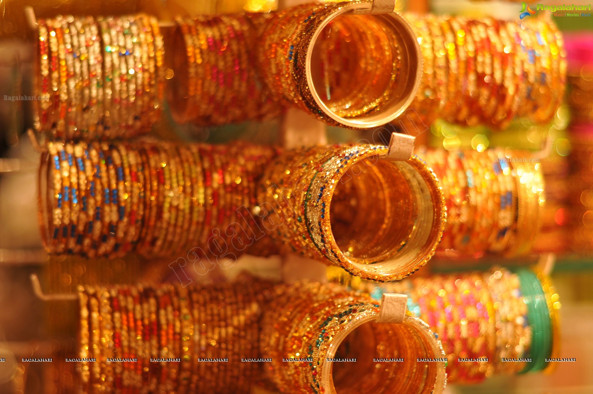 Charminar Illuminating at Night (HD)