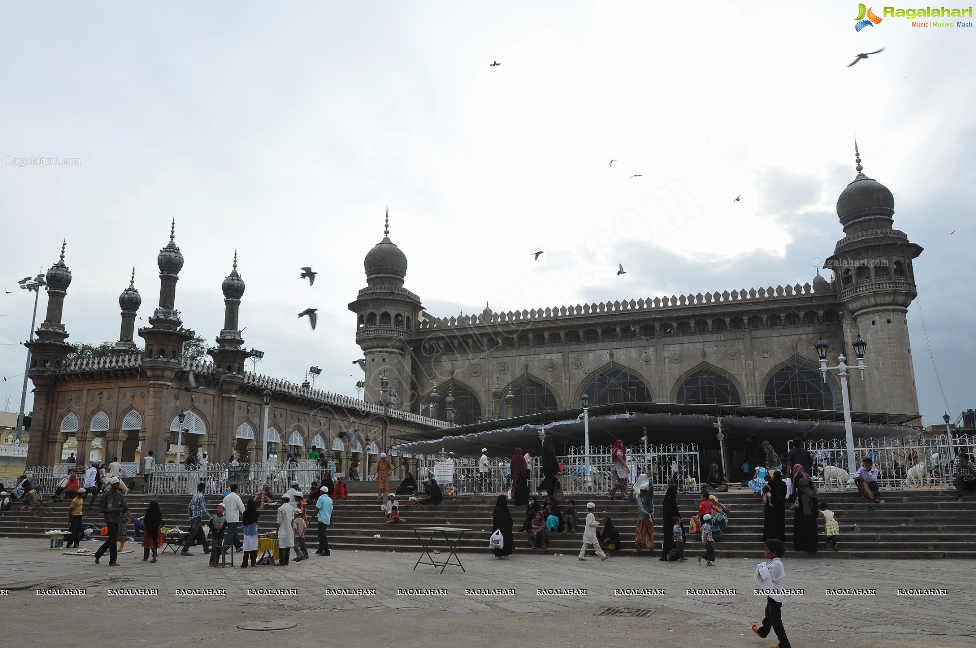 Charminar Illuminating at Night (HD)