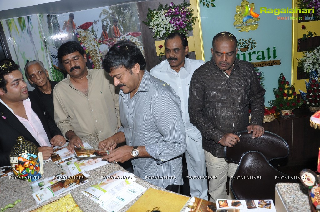 Chiranjeevi Launches Kairali Health Spa, Hyderabad