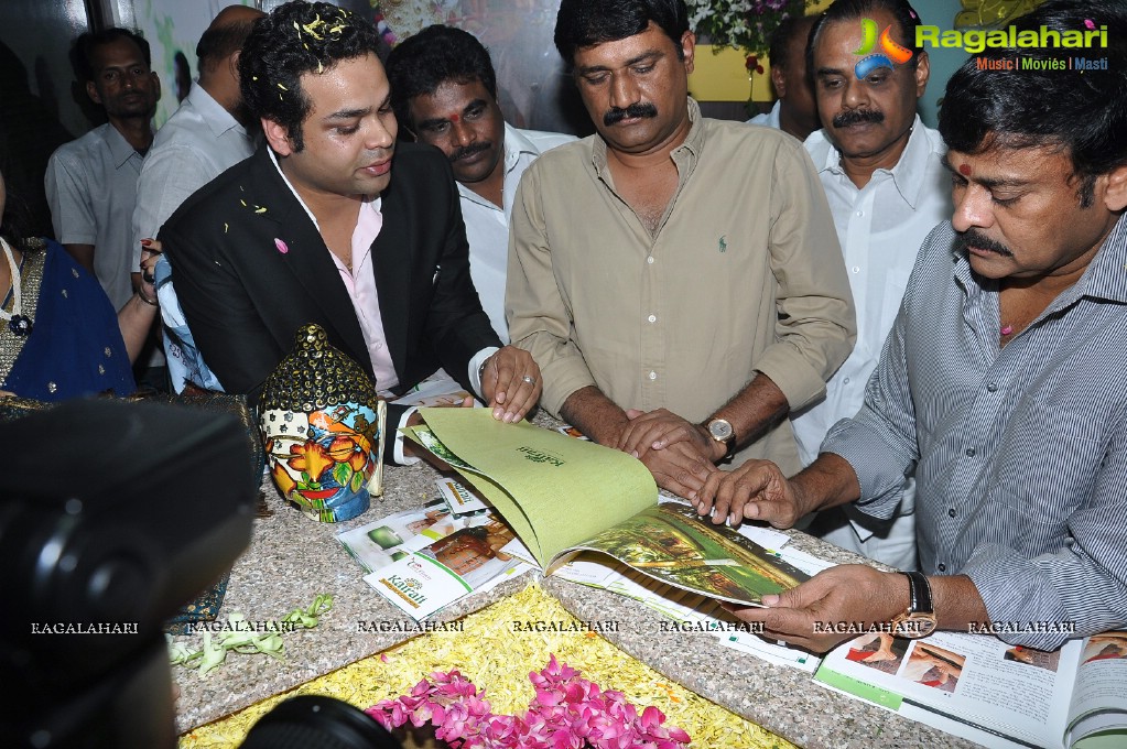 Chiranjeevi Launches Kairali Health Spa, Hyderabad