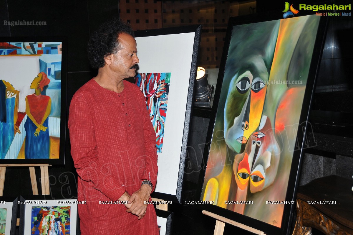 Hari Srinivas Painting Exhibition at Novotel