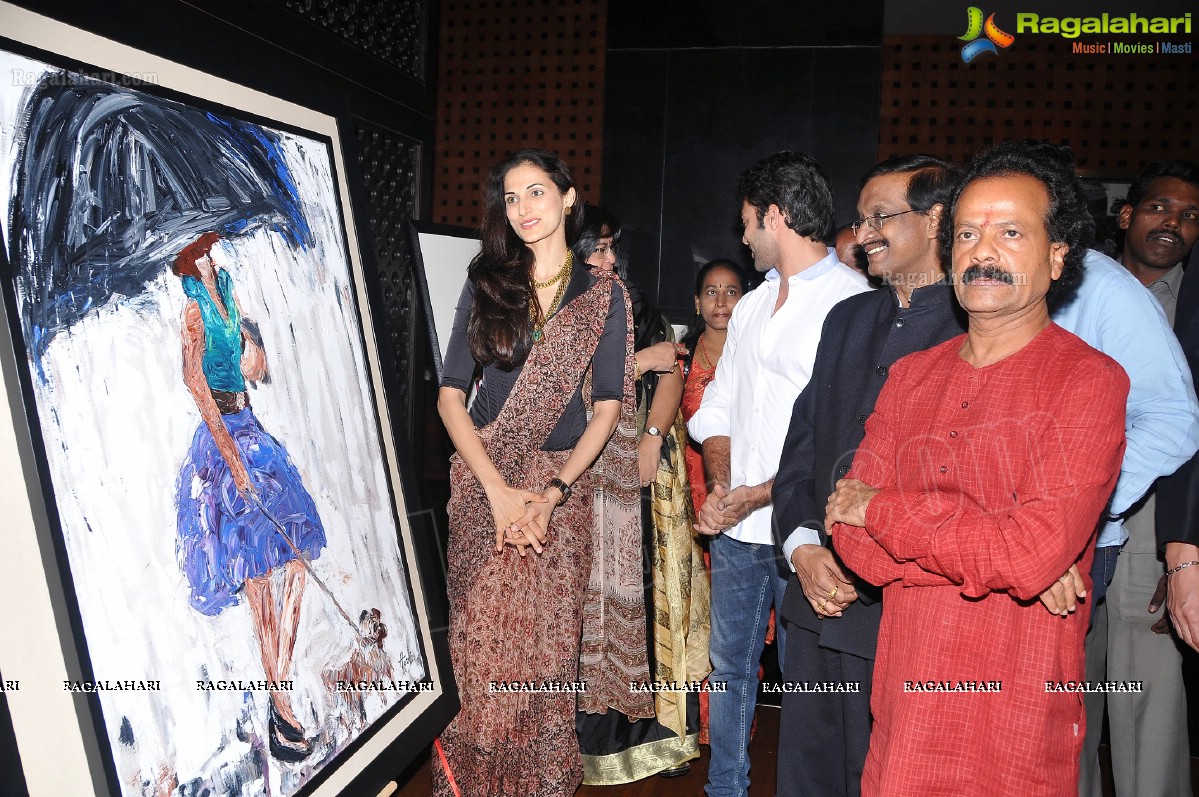 Hari Srinivas Painting Exhibition at Novotel