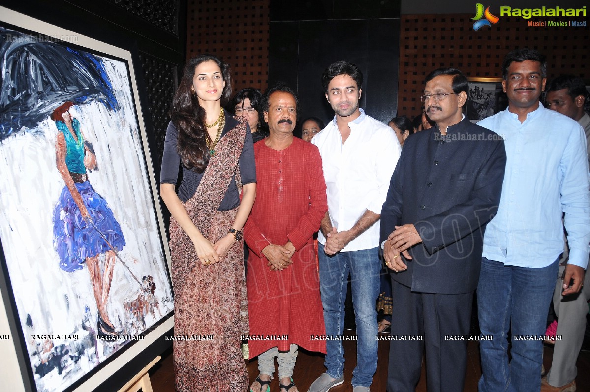 Hari Srinivas Painting Exhibition at Novotel