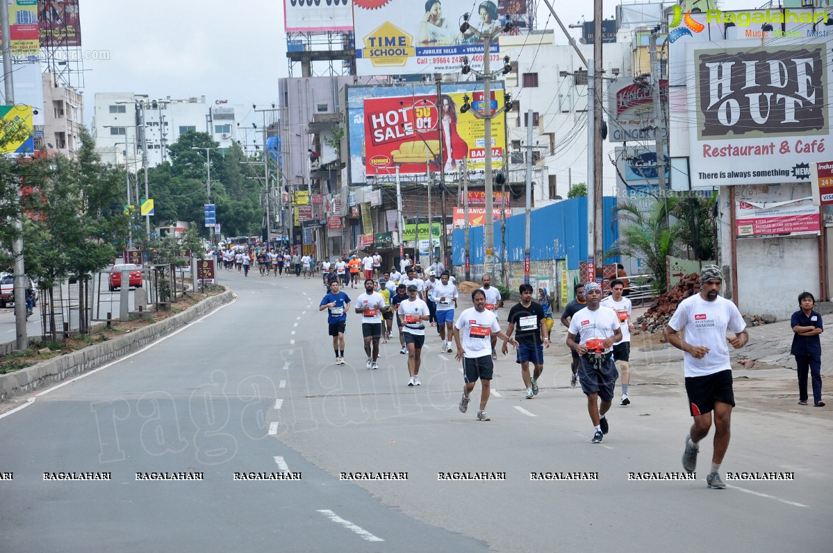 Airtel Hyderabad Marathon 2012
