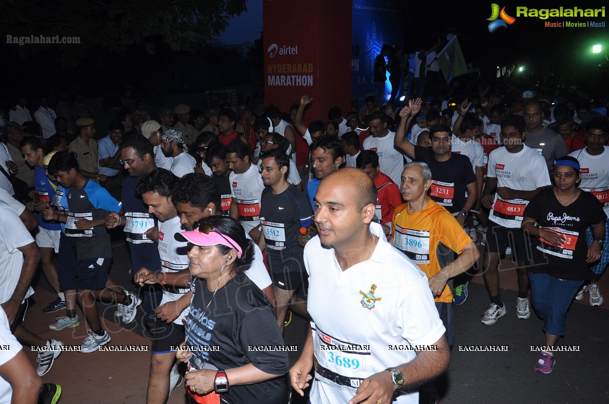 Airtel Hyderabad Marathon 2012