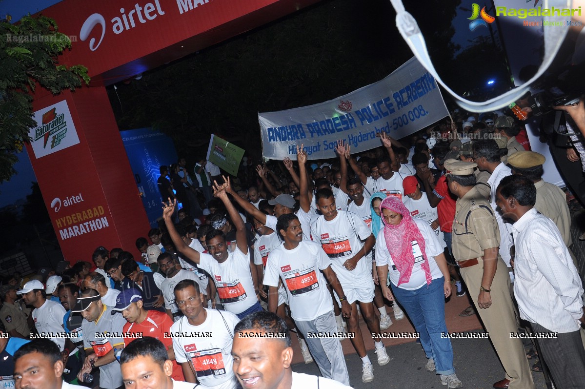 Airtel Hyderabad Marathon 2012