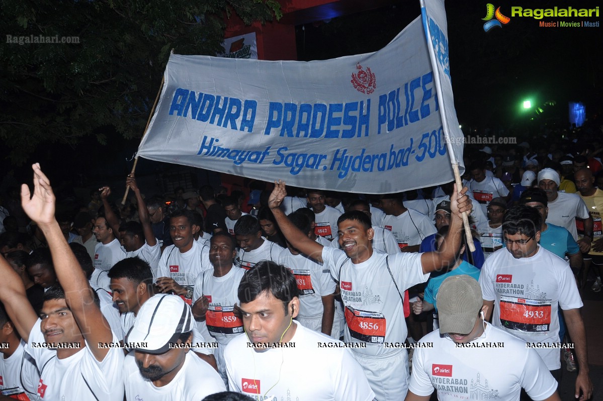 Airtel Hyderabad Marathon 2012