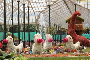 Lal Bagh Independence Day 2012 Flower Show