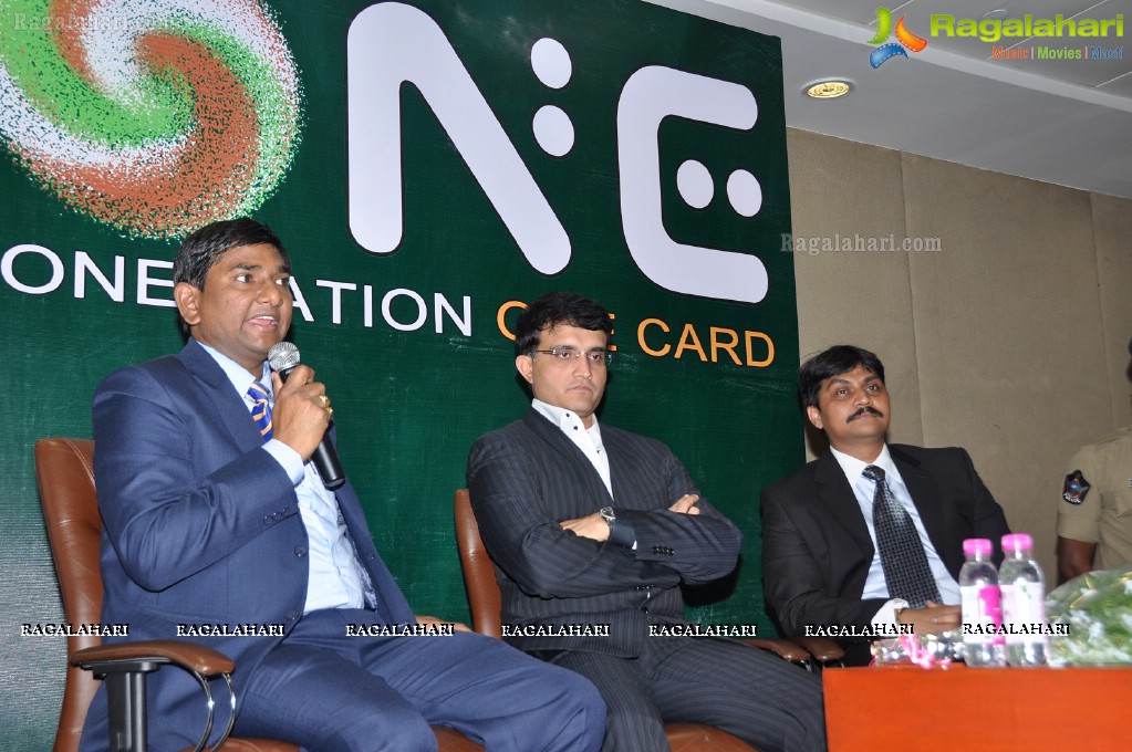 Sourav Ganguly launches One Nation One Card