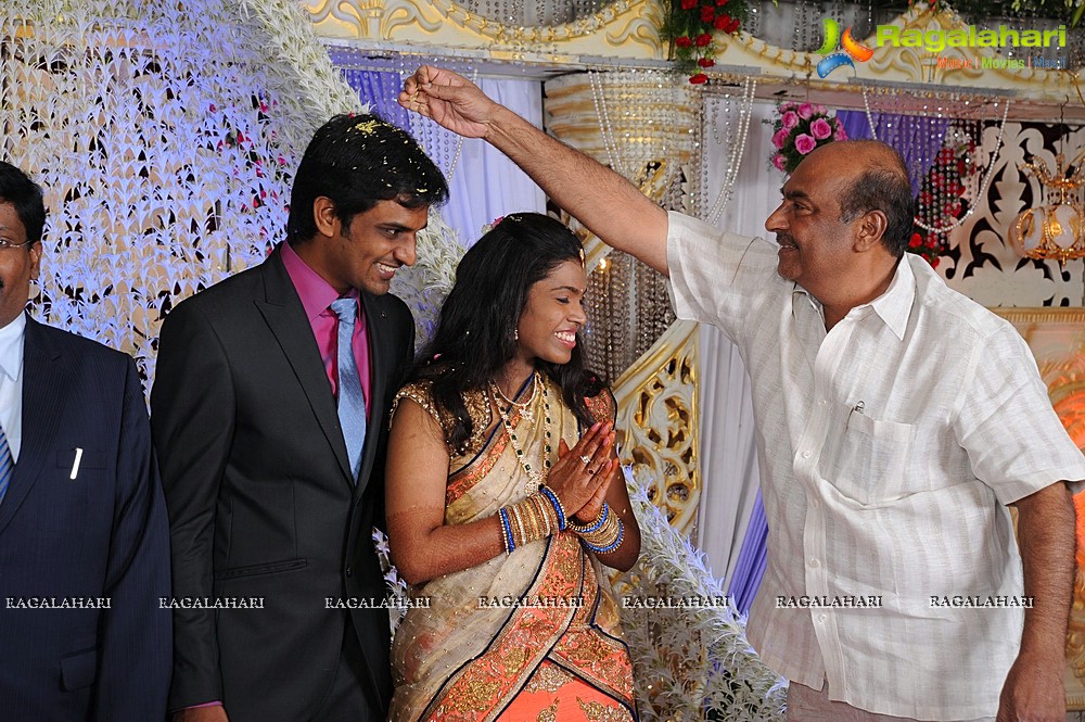 Shankam Producer Bodhani Kasiviswanadam's Son Wedding Reception