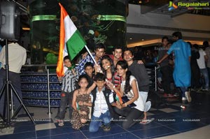 Rock Foundation Flash Mob at GVK One Hyderabad