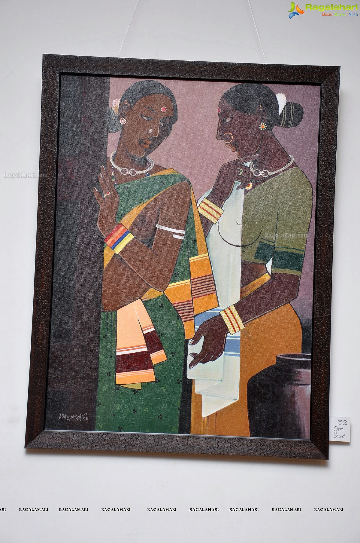 Rustic Tales-2, An Art Exhibition by Agacharya at Beyond Coffee