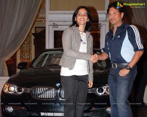 Saina Nehwal BMW Sachin Tendulkar