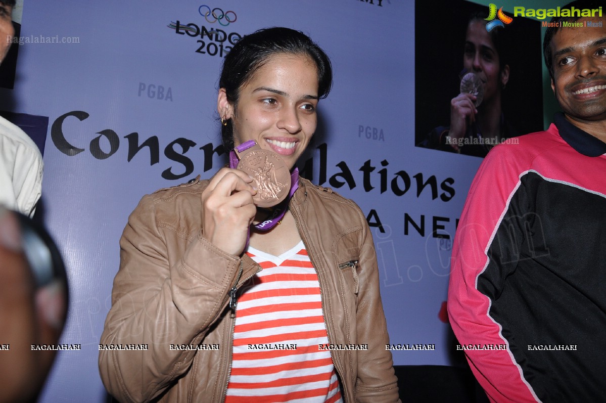 Saina Nehwal Homecoming Welcome Rally by PGBA