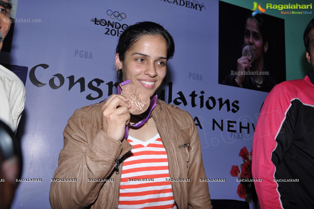 Saina Nehwal Homecoming Welcome Rally by PGBA