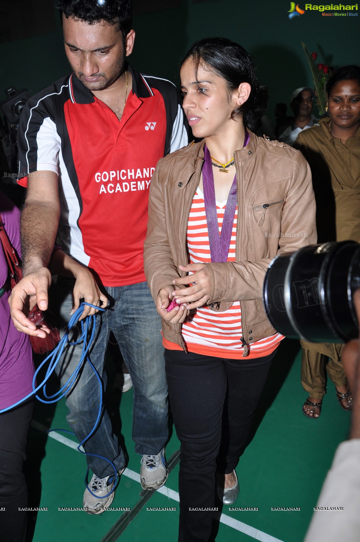 Saina Nehwal Homecoming Welcome Rally by PGBA