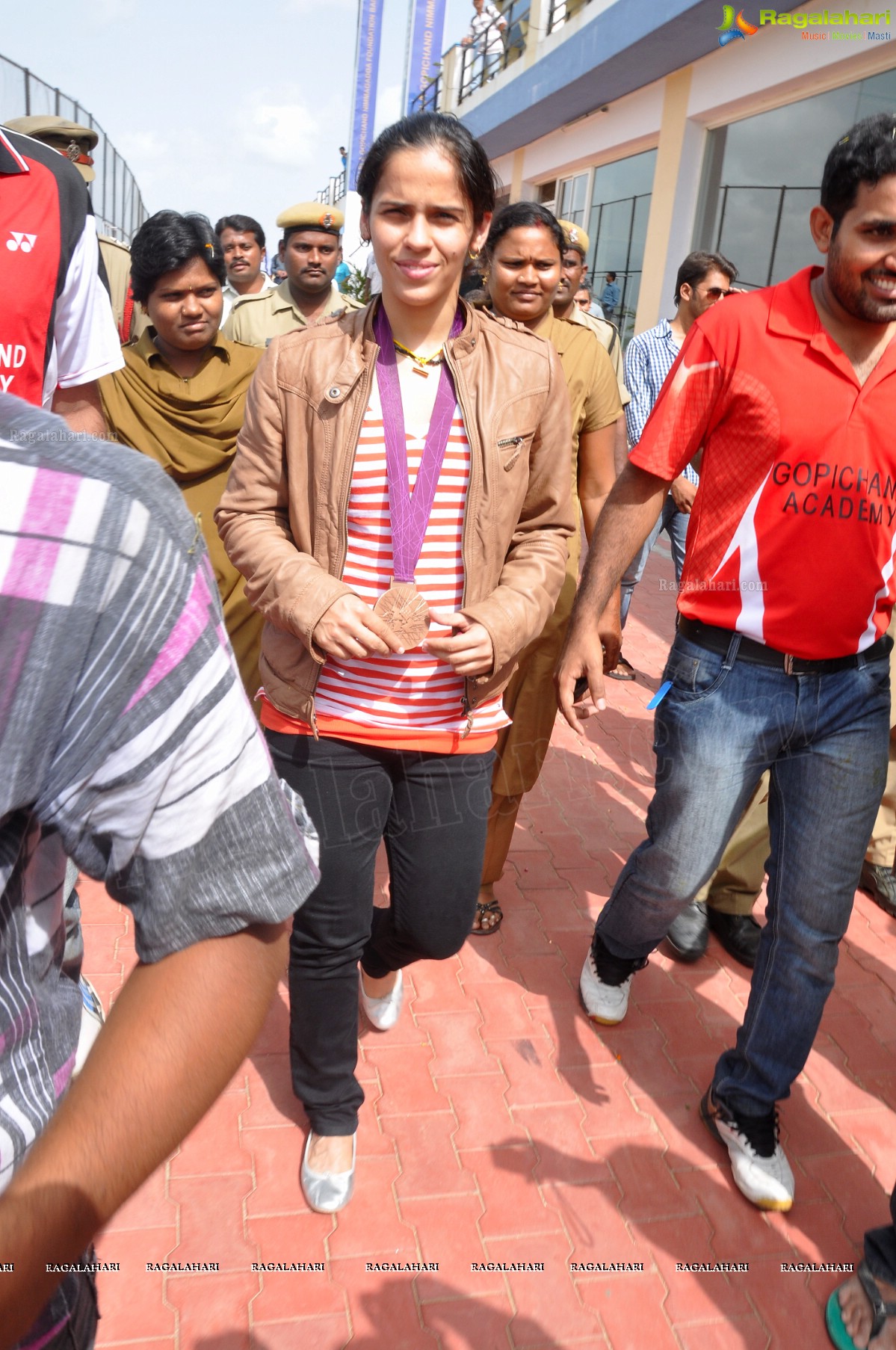 Saina Nehwal Homecoming Welcome Rally by PGBA