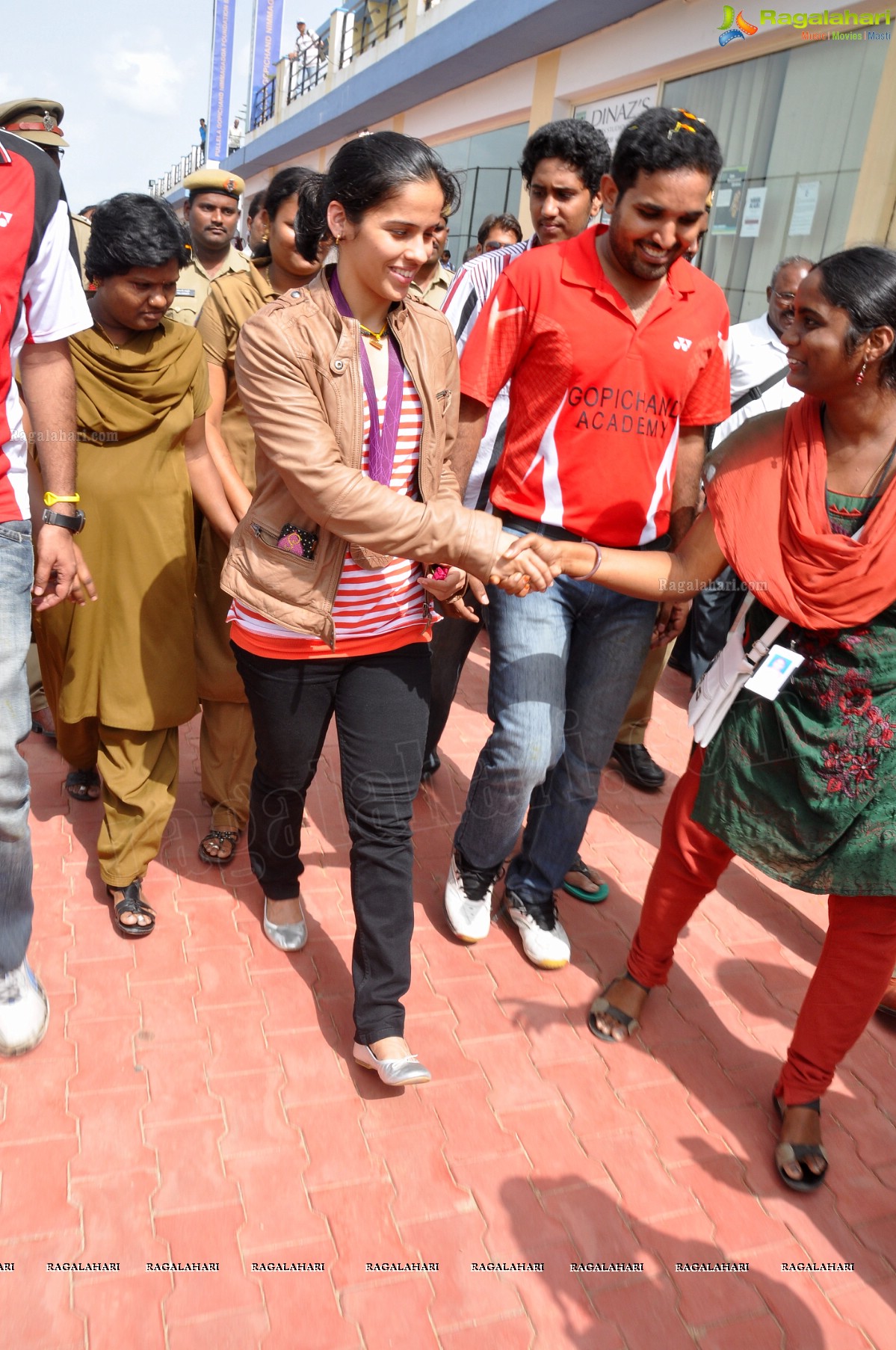 Saina Nehwal Homecoming Welcome Rally by PGBA