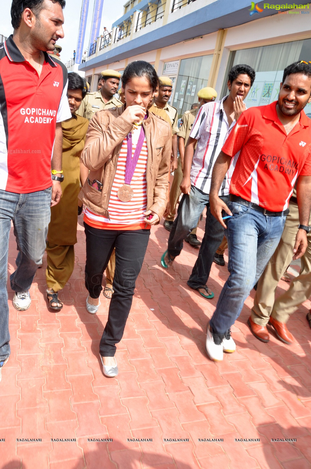 Saina Nehwal Homecoming Welcome Rally by PGBA