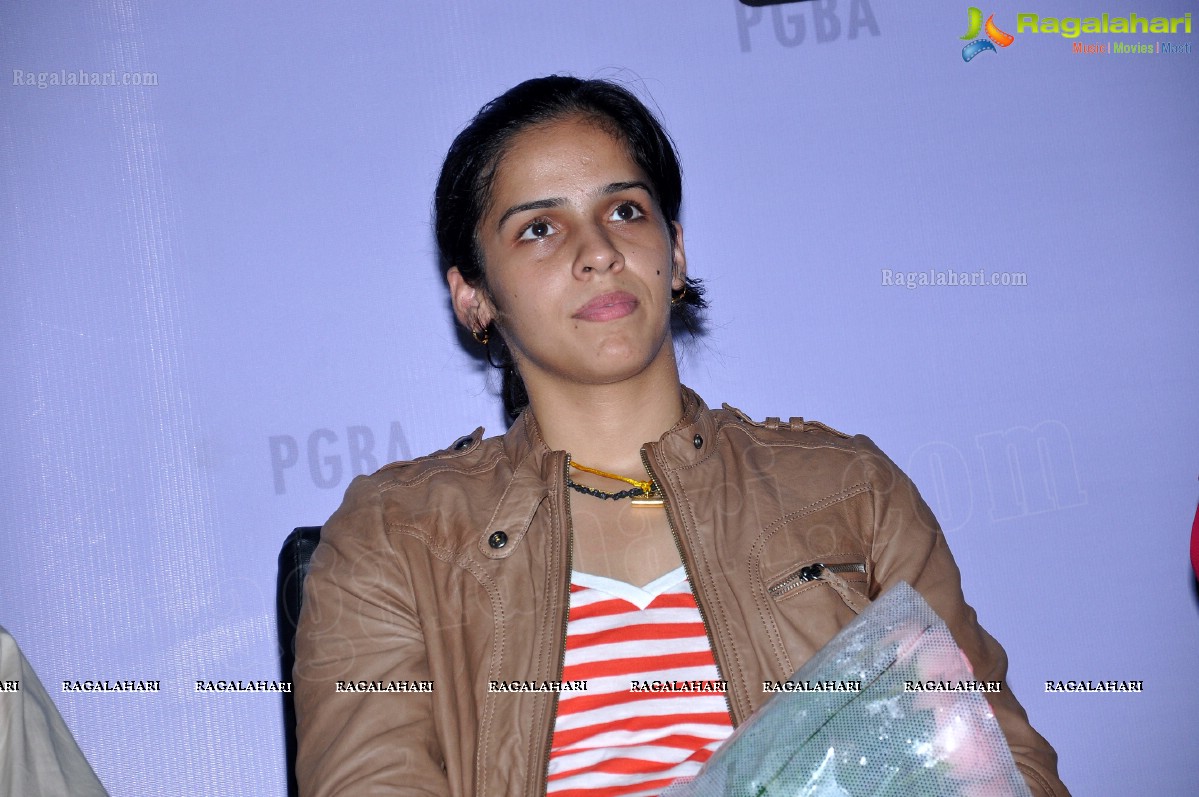 Saina Nehwal Homecoming Welcome Rally by PGBA