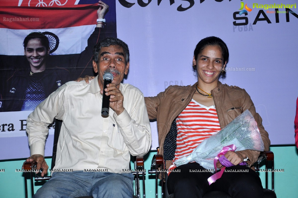 Saina Nehwal Homecoming Welcome Rally by PGBA