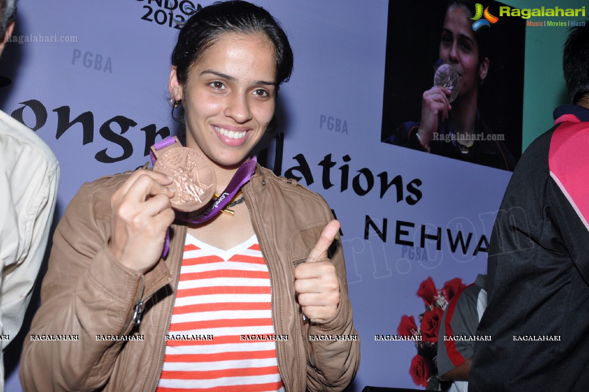 Saina Nehwal Homecoming Welcome Rally by PGBA