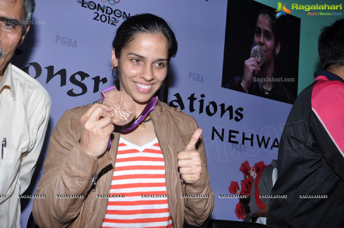 Saina Nehwal Homecoming Welcome Rally by PGBA