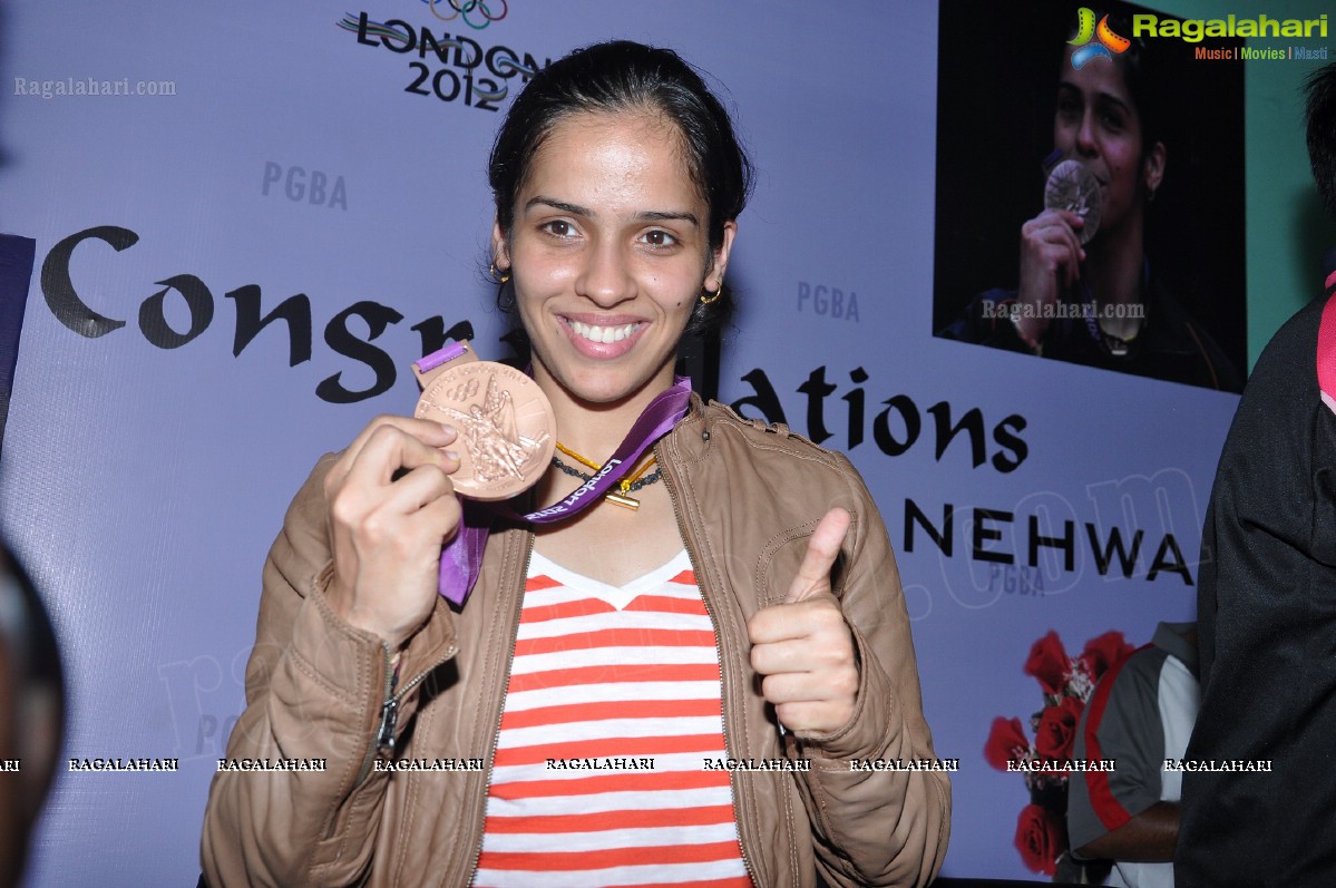 Saina Nehwal Homecoming Welcome Rally by PGBA