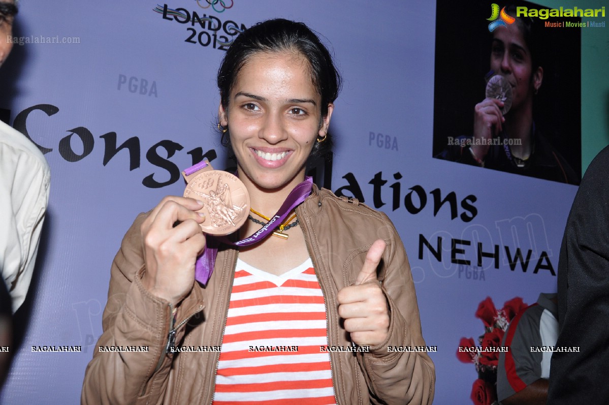 Saina Nehwal Homecoming Welcome Rally by PGBA