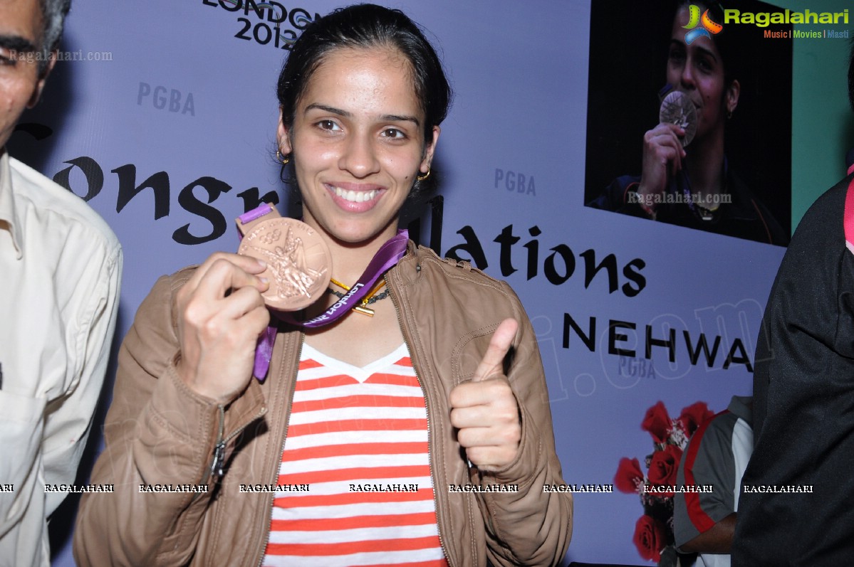 Saina Nehwal Homecoming Welcome Rally by PGBA