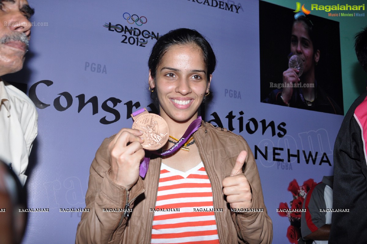 Saina Nehwal Homecoming Welcome Rally by PGBA