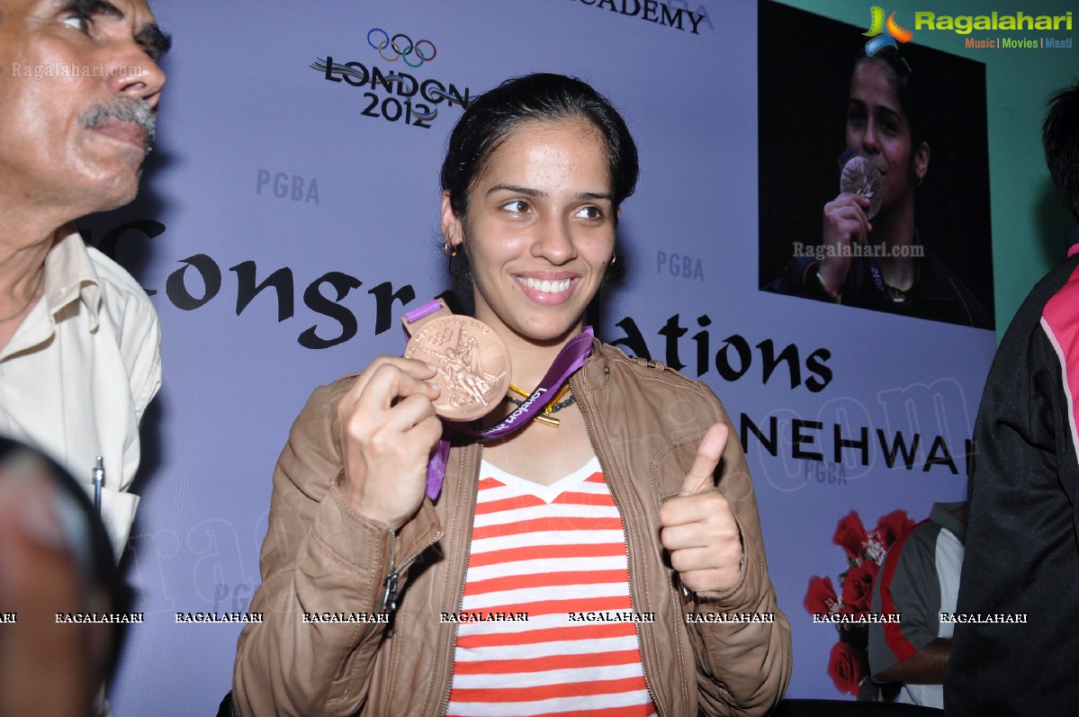 Saina Nehwal Homecoming Welcome Rally by PGBA